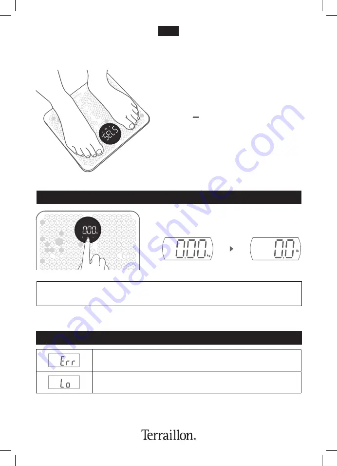 Terraillon POWER MASSAGER Скачать руководство пользователя страница 18