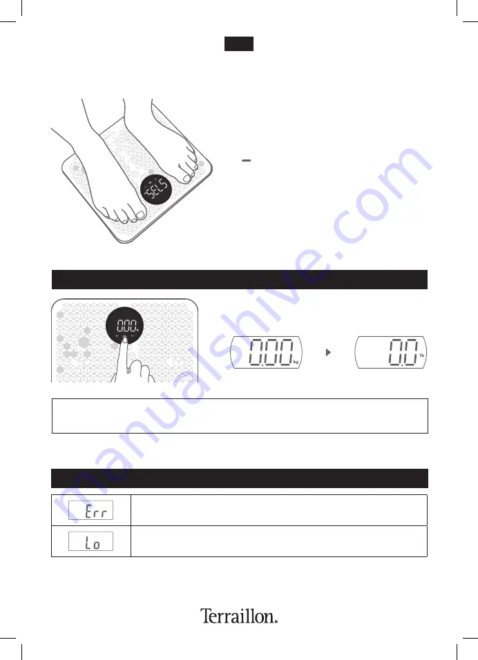 Terraillon POWER MASSAGER Скачать руководство пользователя страница 26