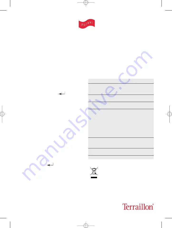 Terraillon TFA SYMPHONY Manual Download Page 85