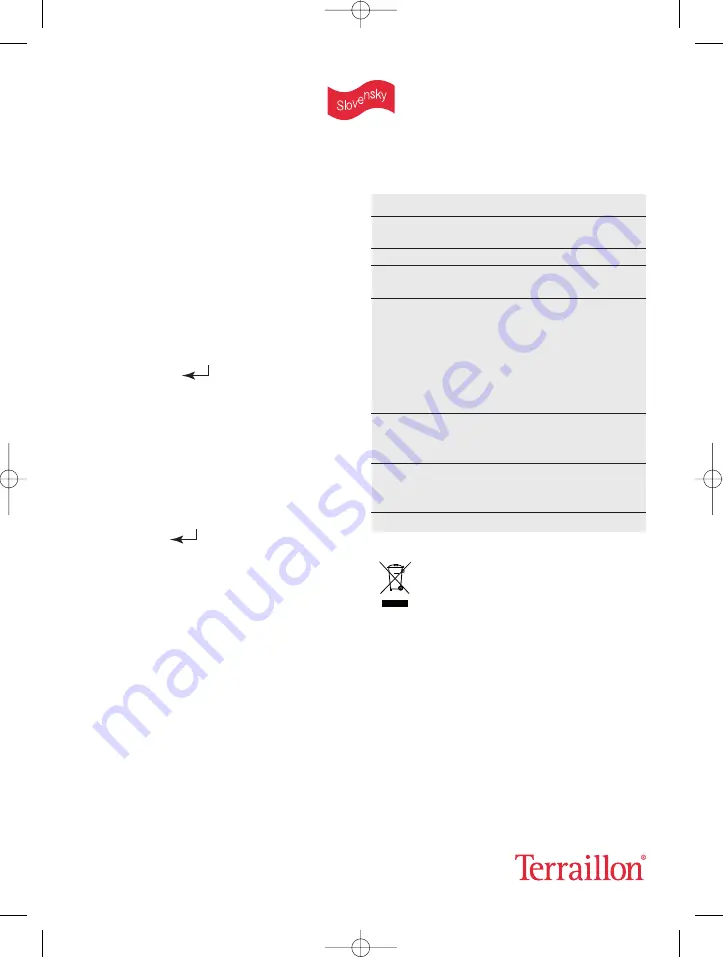 Terraillon TFA SYMPHONY Manual Download Page 114