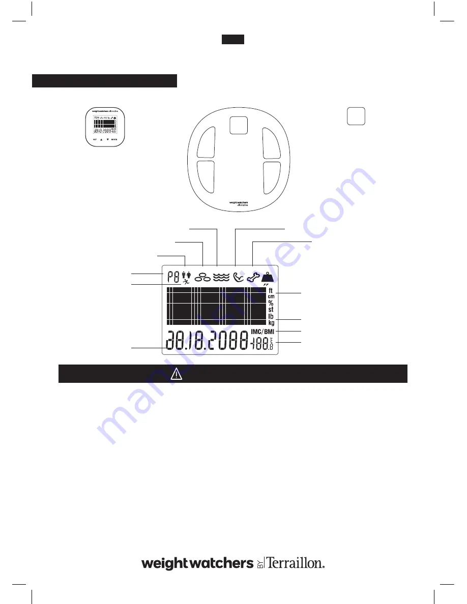 Terraillon WIEGHT WATCHERS EASY VIEW Instruction Manual Download Page 29