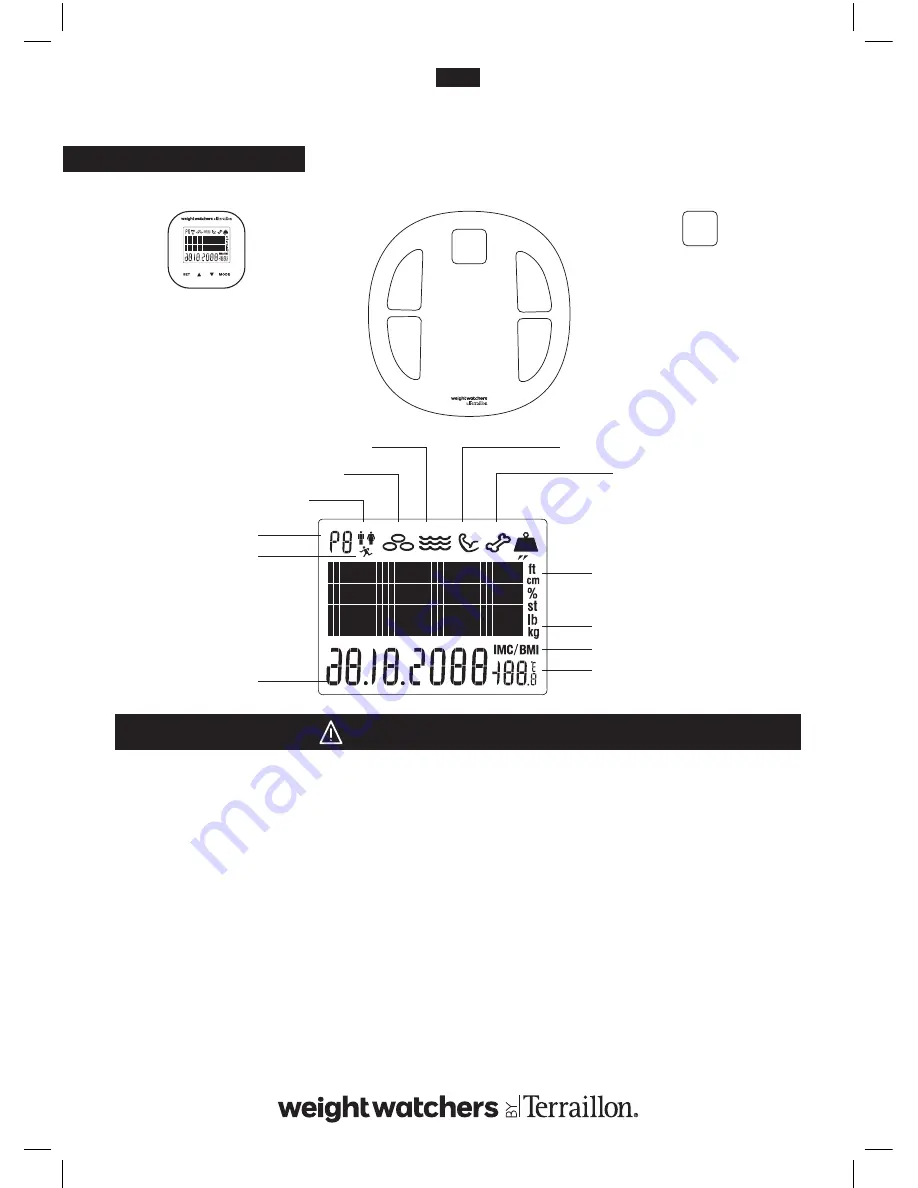 Terraillon WIEGHT WATCHERS EASY VIEW Instruction Manual Download Page 77