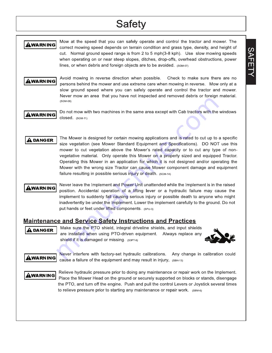 Terrain King KB21 Service Manual Download Page 18