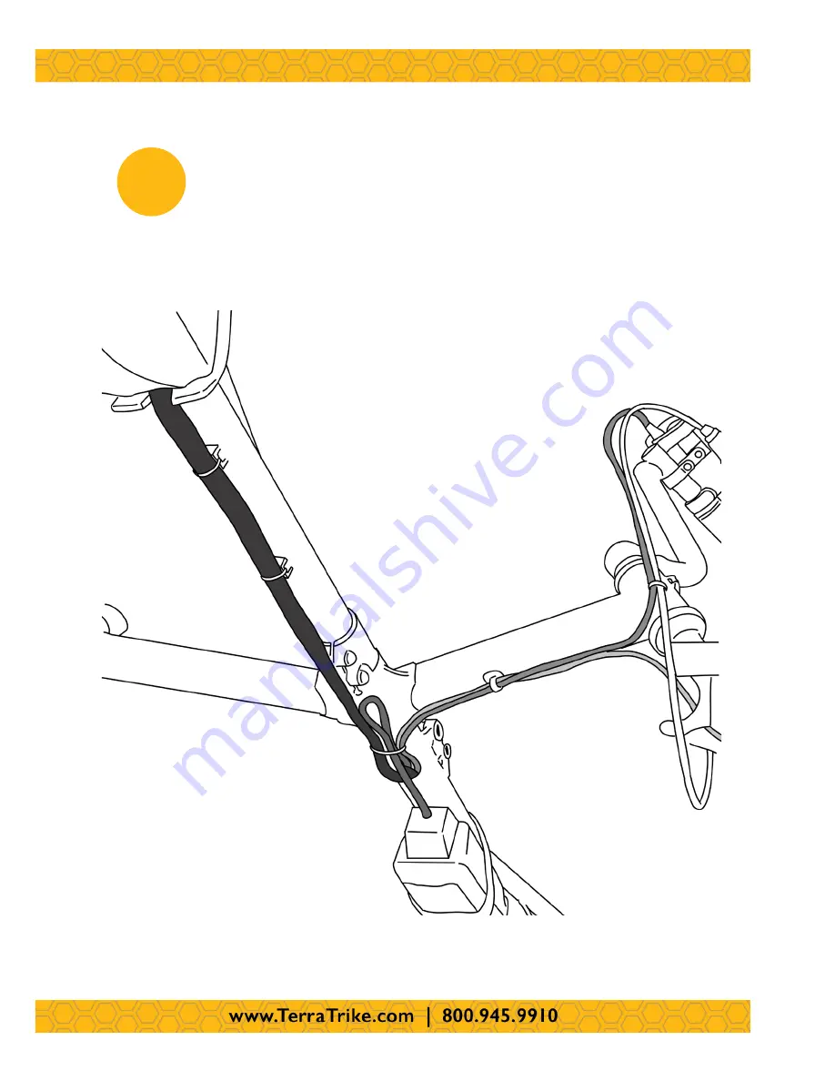 TerraTrike E.V.O. with Bosch Active Line Plus Dealer Assembly Setup Manual Download Page 9