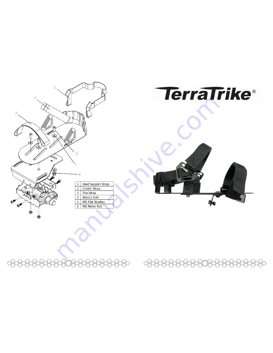 TerraTrike Pedal Platform Installation Manual Download Page 1