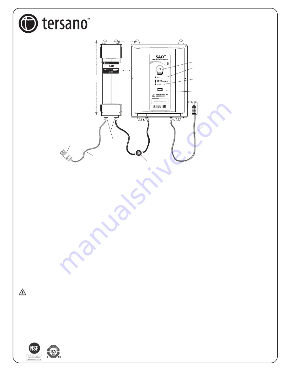 Tersano SAO Installation Manual Download Page 2