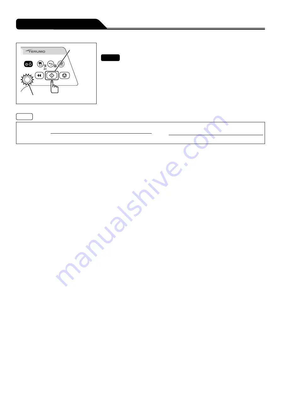 Terumo TERUFUSION TE-SS730 Instruction Manual Download Page 44