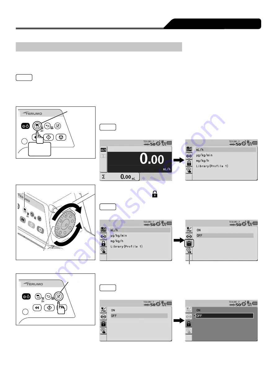 Terumo TERUFUSION TE-SS730 Instruction Manual Download Page 189