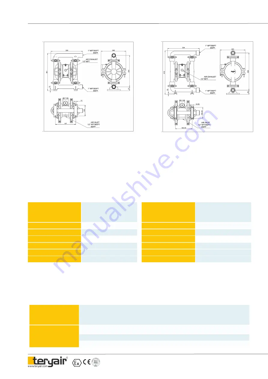 Teryair DP 25 ALS Operation And Maintenance Manual Download Page 26