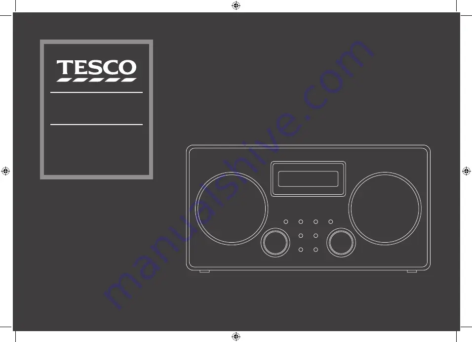 Tesco DR1551B User Manual Download Page 1