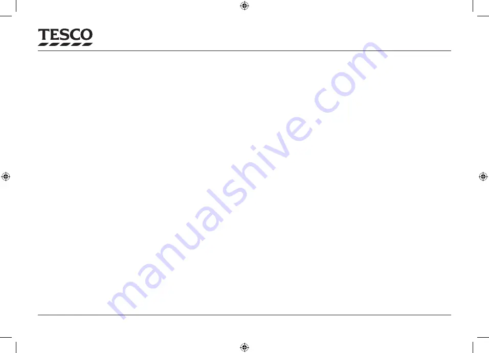 Tesco MD1720 User Manual Download Page 2