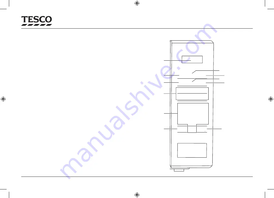 Tesco MD1720 Скачать руководство пользователя страница 12