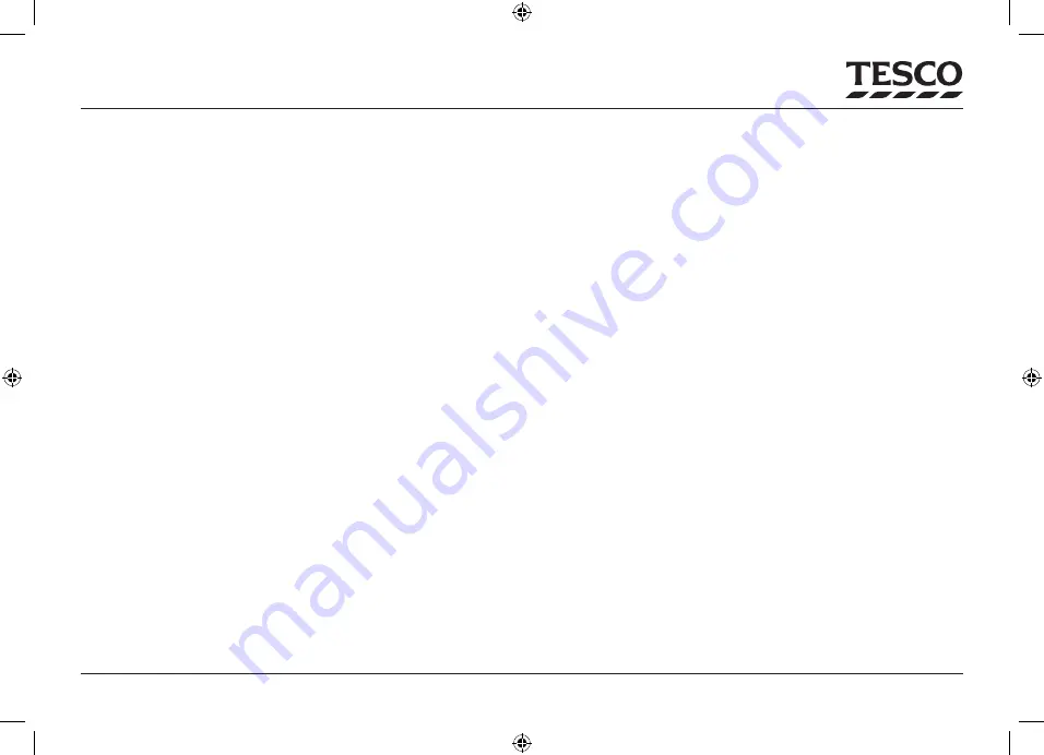 Tesco MD1720 Скачать руководство пользователя страница 13