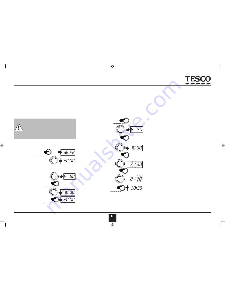 Tesco MG2011 User Manual Download Page 19