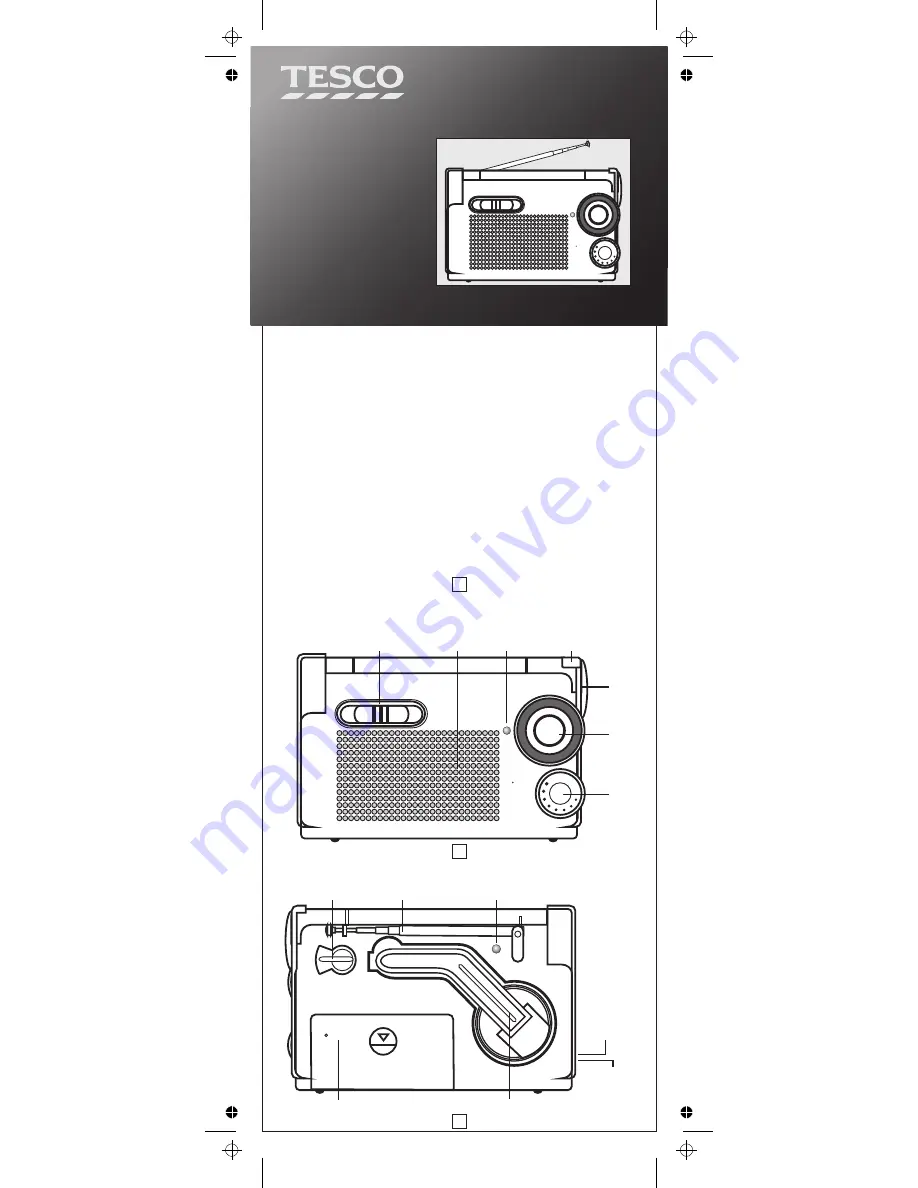 Tesco RAD309 User Manual Download Page 1