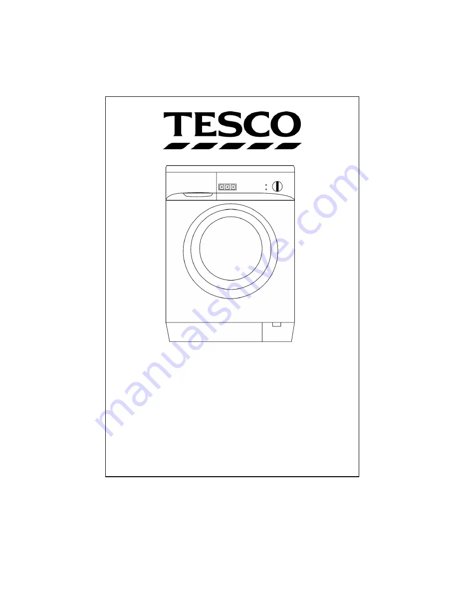 Tesco WMV510 User Manual Download Page 1