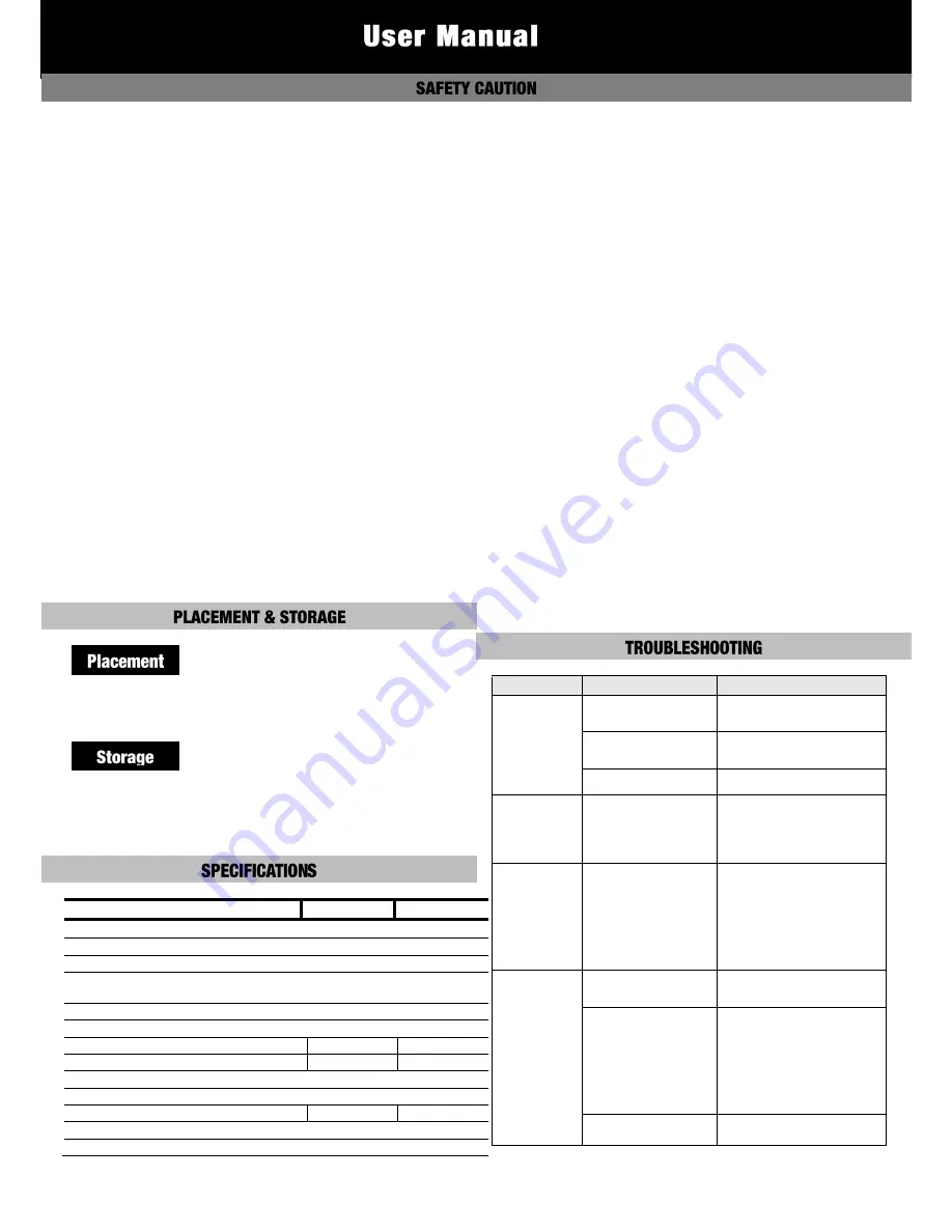 Tescom 400 VA User Manual Download Page 2