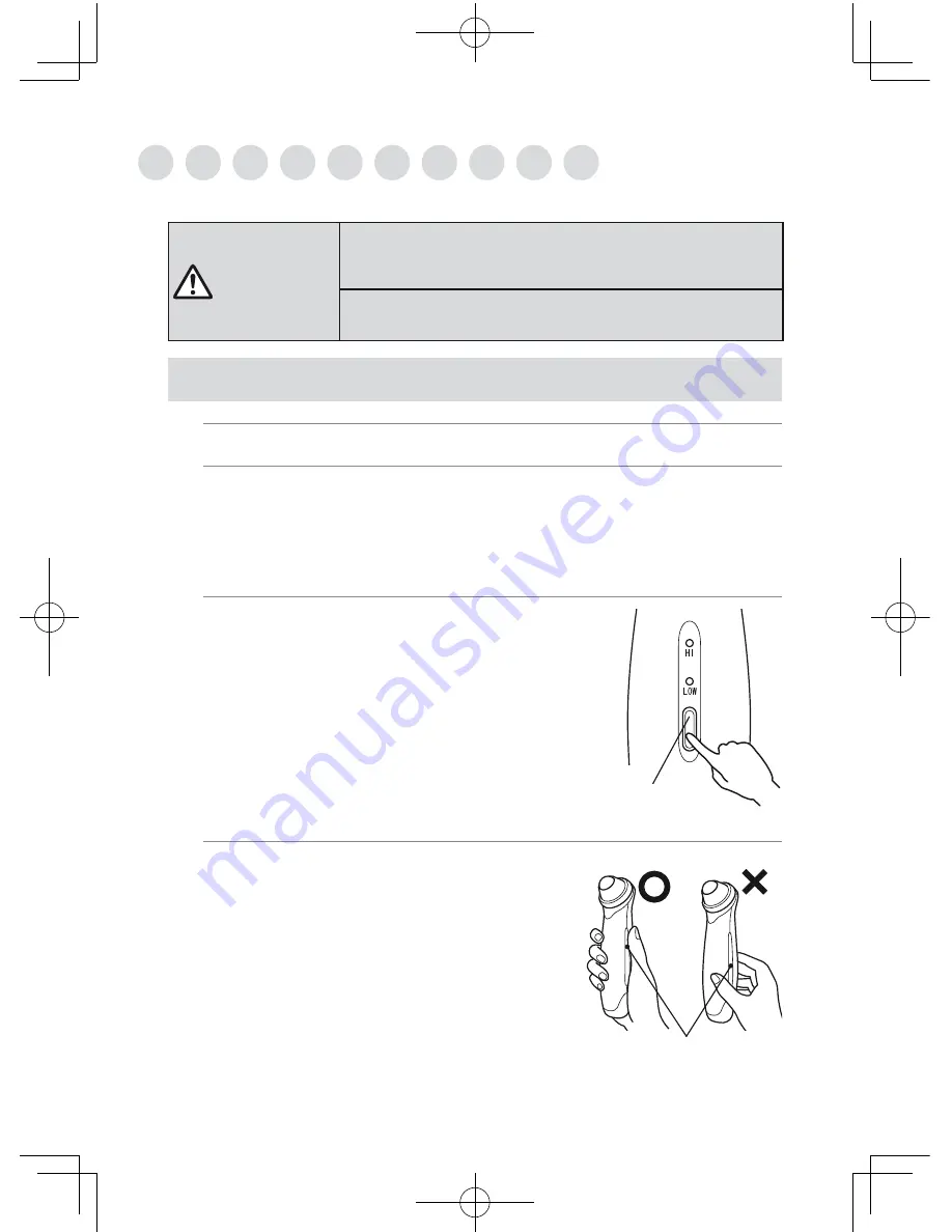 Tescom Eye Care TE110 Manual Download Page 4