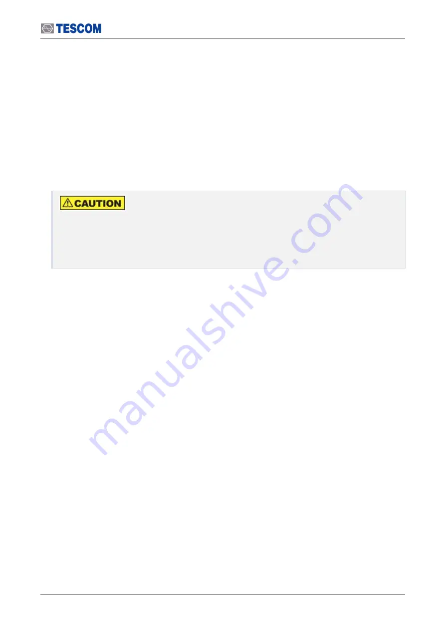 Tescom MTP200B Operating Manual Download Page 122