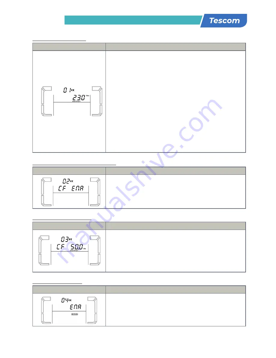 Tescom NEOLINE PLUS  1102ST User Manual Download Page 30