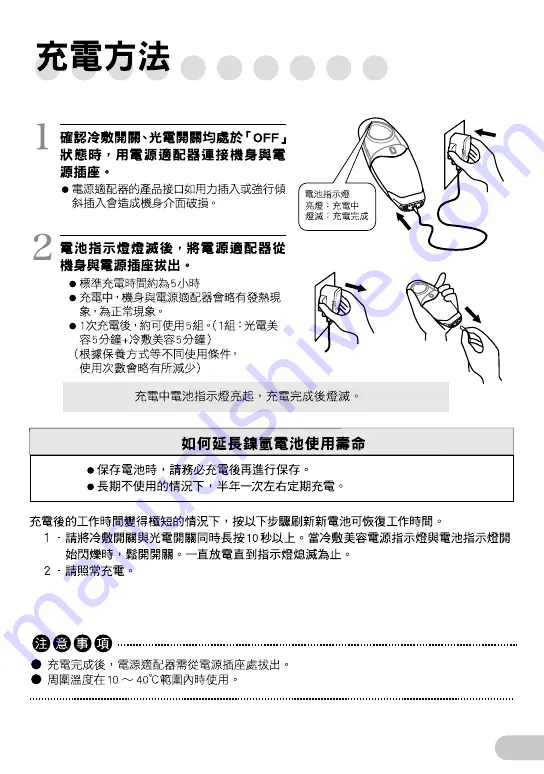 Tescom Nobby NTE10 Manual Download Page 15