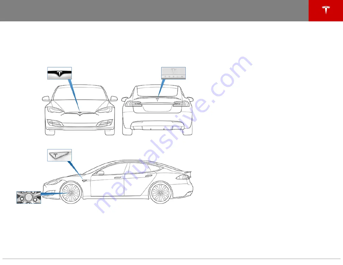 Tesla Model S 2019 Emergency Response Manual Download Page 4