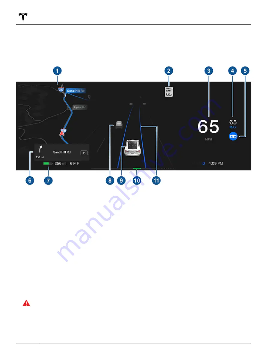 Tesla MODEL S 2021 Owner'S Manual Download Page 62