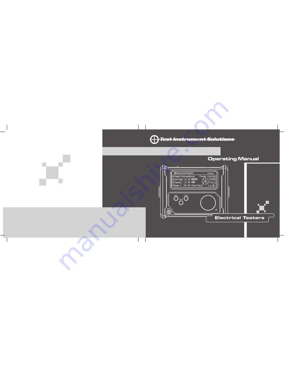 Test Instrument Solutions SafetyPAT Скачать руководство пользователя страница 1