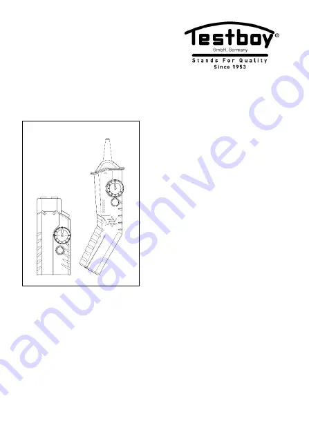 Testboy TB 27 Analog Скачать руководство пользователя страница 1