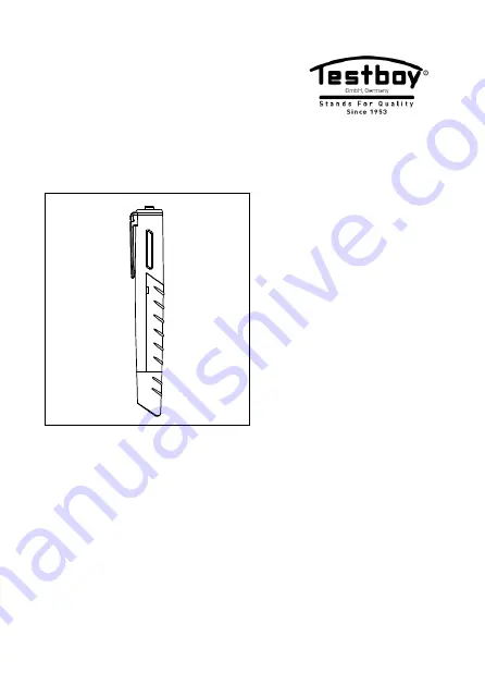 Testboy TB 55 Скачать руководство пользователя страница 1