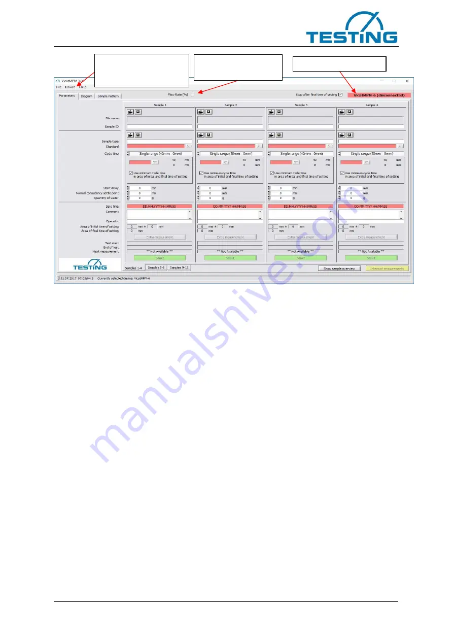 TESTING 1.0366 Operating Manual Download Page 25