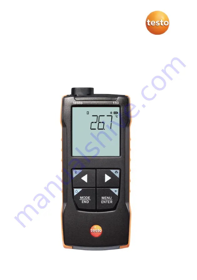 TESTO 0560 0110 Скачать руководство пользователя страница 1