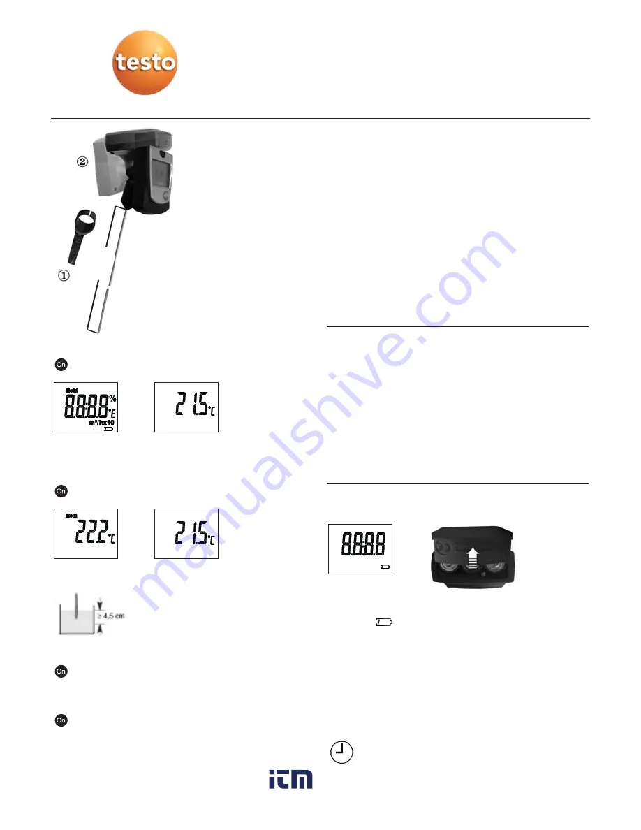 TESTO 905-T1 Instruction Manual Download Page 1