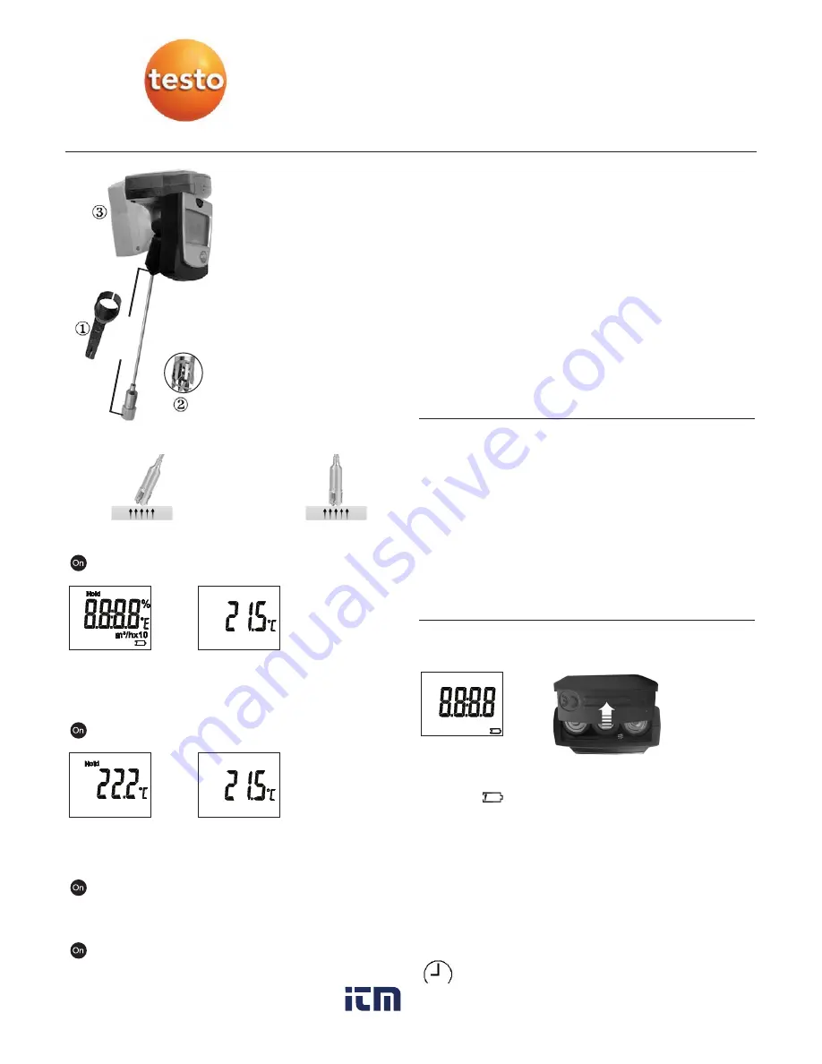 TESTO 905-T2 Instruction Manual Download Page 1