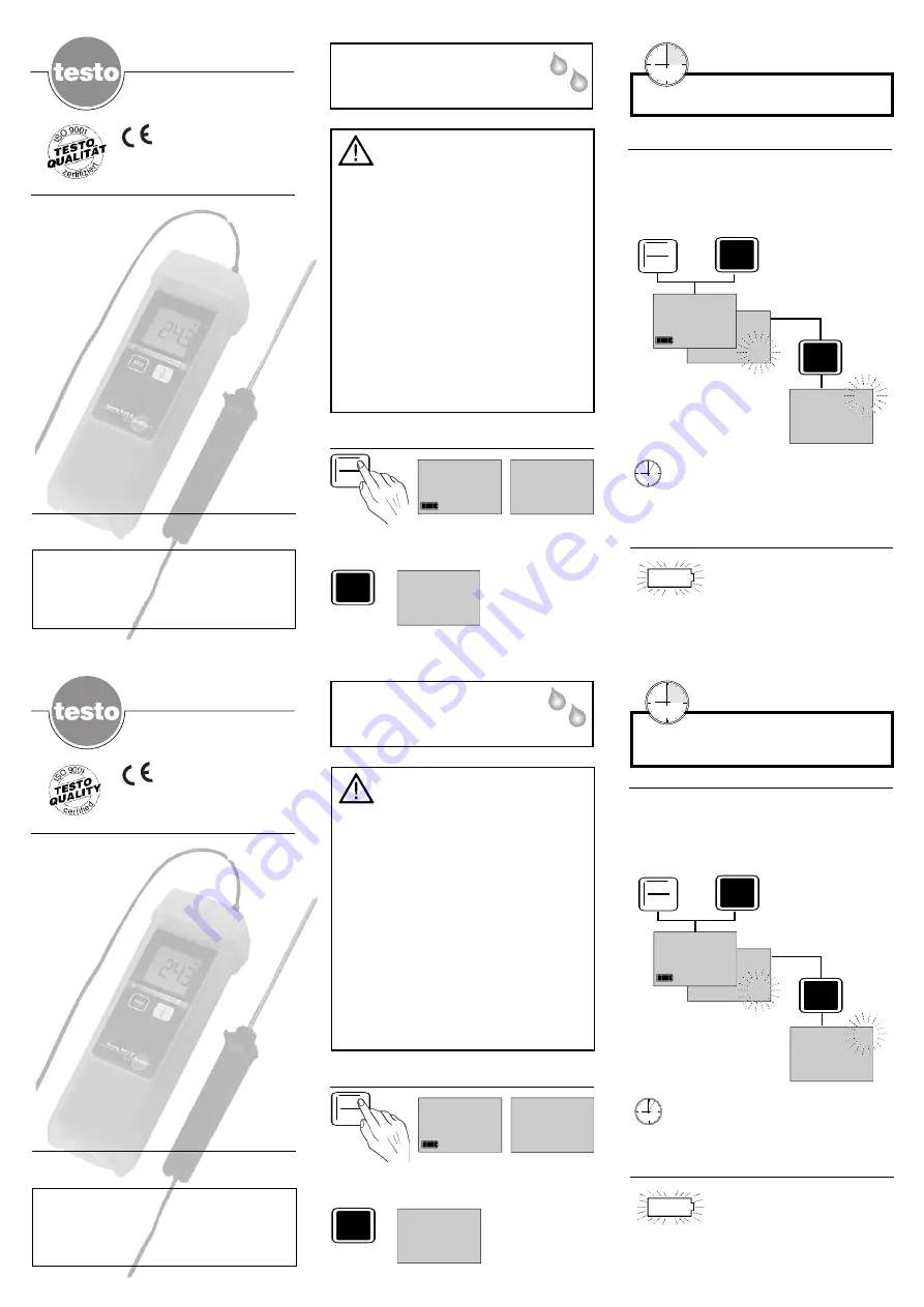 TESTO 915-2 Instruction Manual Download Page 1