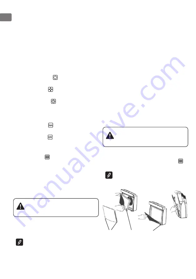 TESY AC16EHCI Usage And Storage Instructions Download Page 8