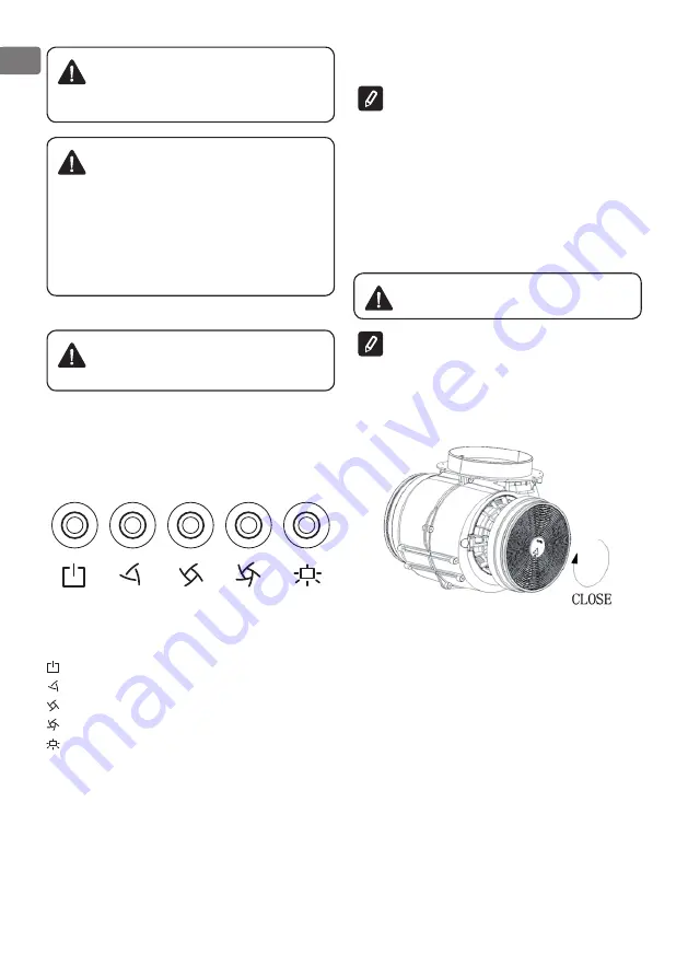 TESY CH 2860 1T G Instructions For Use And Maintenance Manual Download Page 14