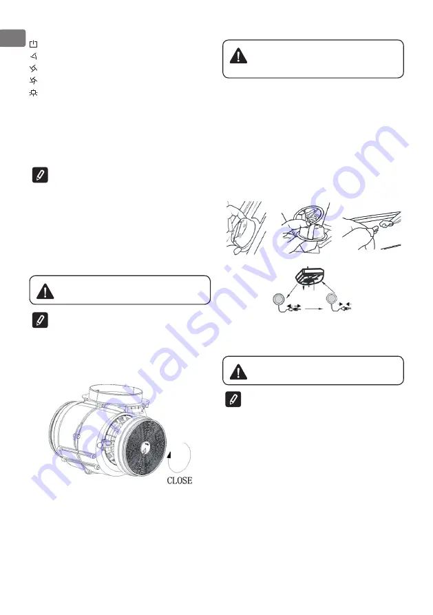 TESY CH 2860 1T G Instructions For Use And Maintenance Manual Download Page 52