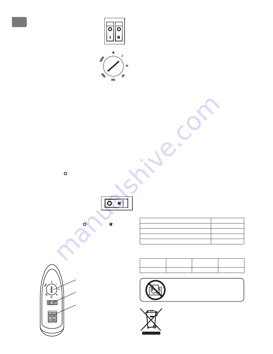 TESY CN203ZF Usage And Storage Instructions Download Page 4