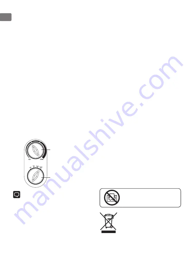 TESY HL-222H PTC Usage And Storage Instructions Download Page 4