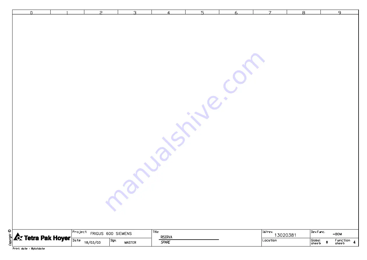 Tetra Pak Hoyer Frigus 600 Manual Download Page 85