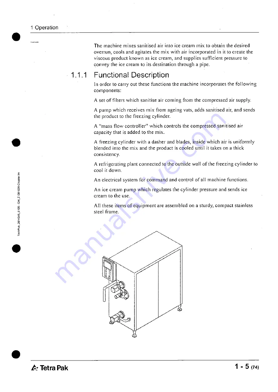 Tetra Pak Hoyer Frigus SF 1200 N1 Operation Manual Download Page 45