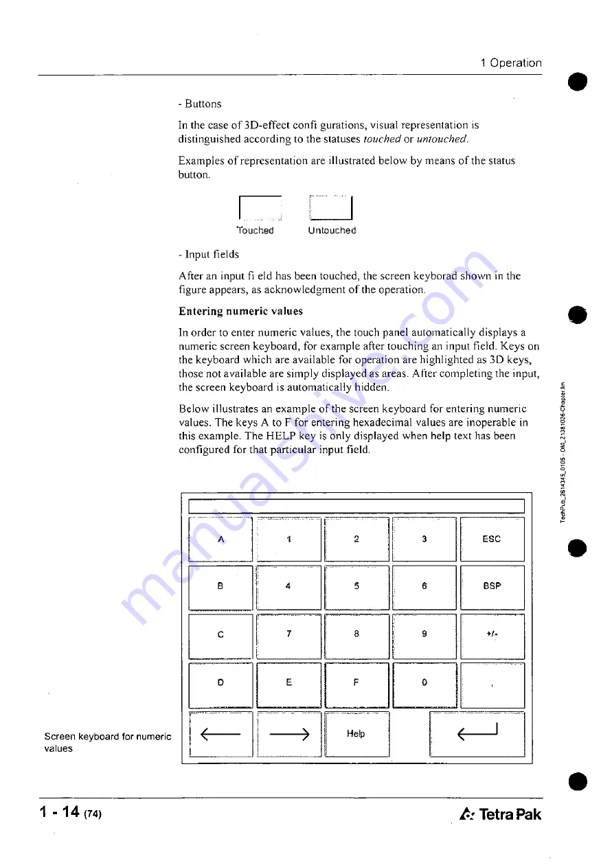 Tetra Pak Hoyer Frigus SF 1200 N1 Operation Manual Download Page 54