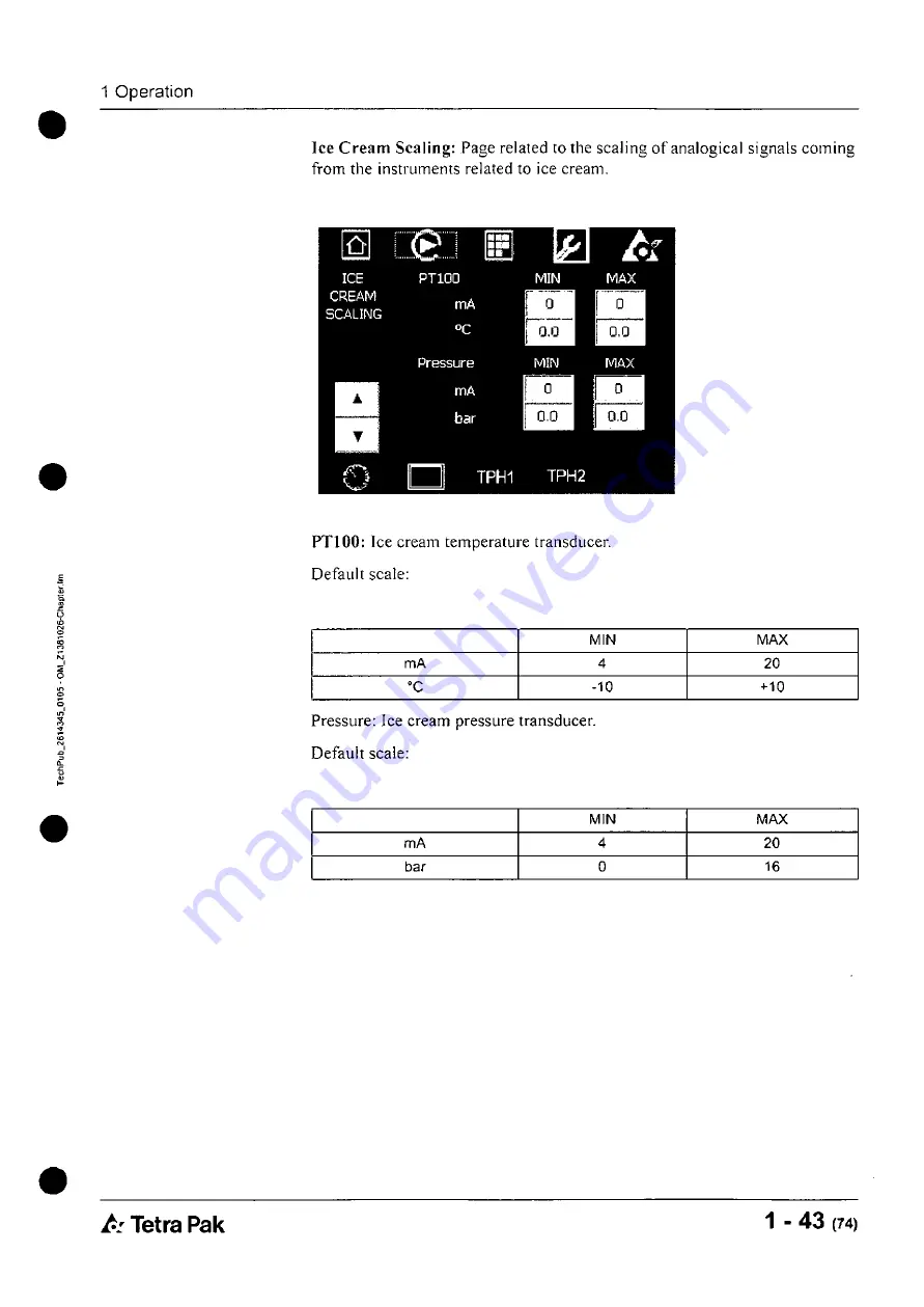 Tetra Pak Hoyer Frigus SF 1200 N1 Operation Manual Download Page 83