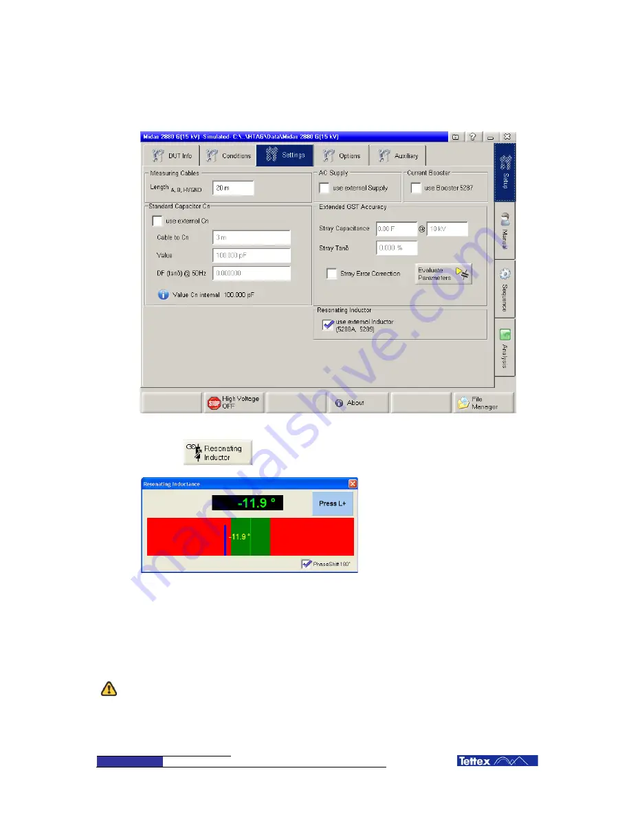 Tettex MIDAS 2881 Operating Instructions Manual Download Page 110