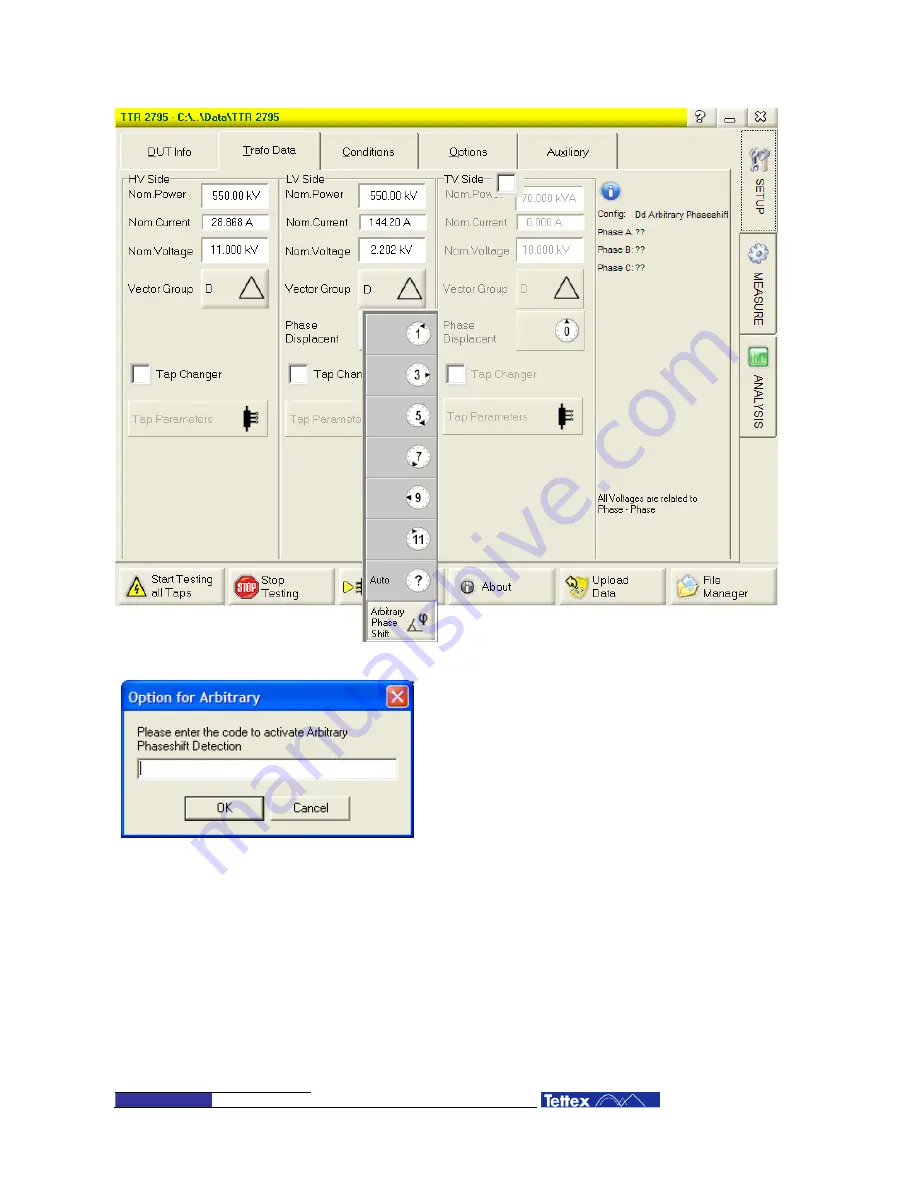 Tettex TTR 2795 Operating Instructions Manual Download Page 104