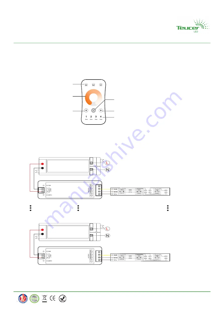 TEUCER LR-4TWN Manual Download Page 2