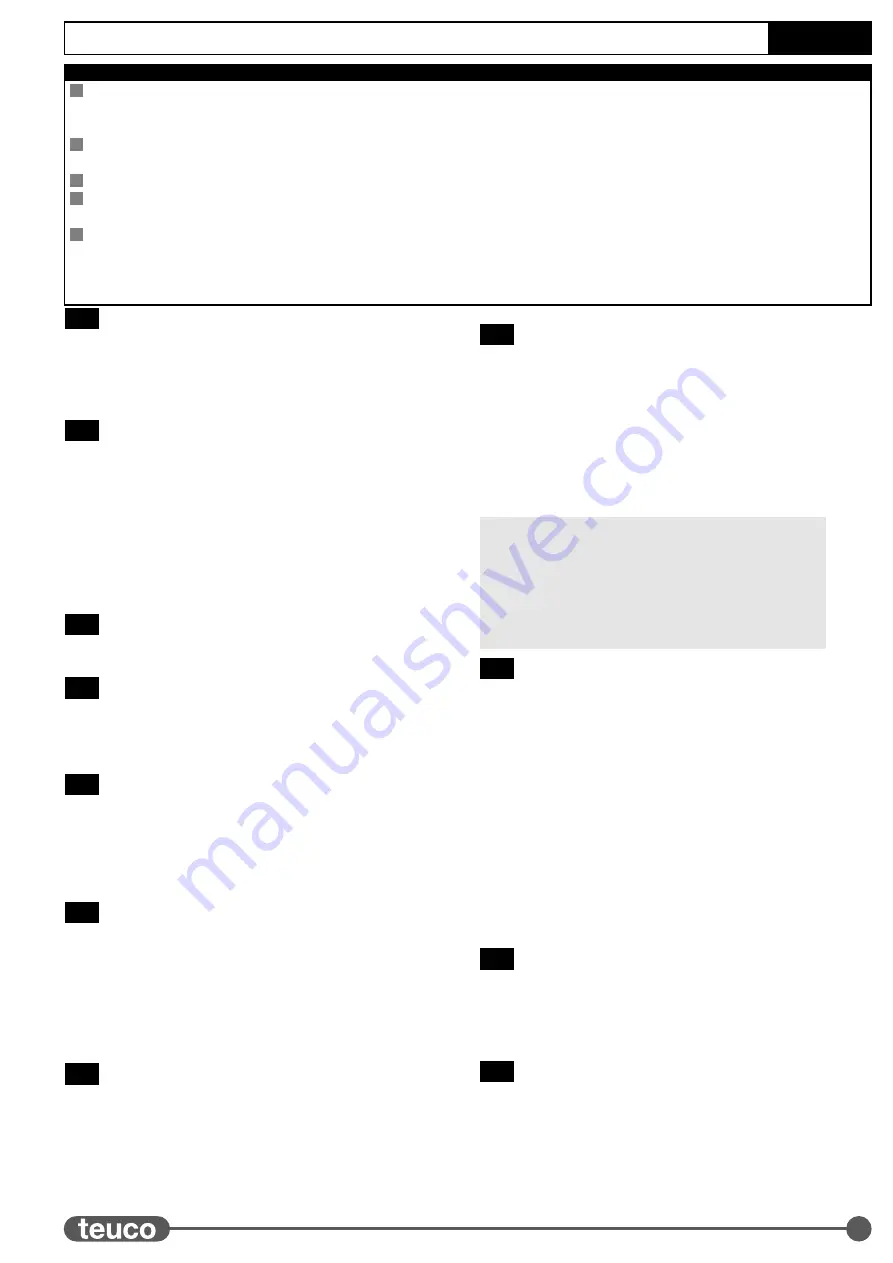 Teuco 2WSC18 Assembly Instructions Manual Download Page 27