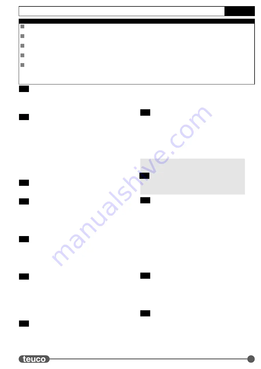 Teuco 2WSC18 Assembly Instructions Manual Download Page 29