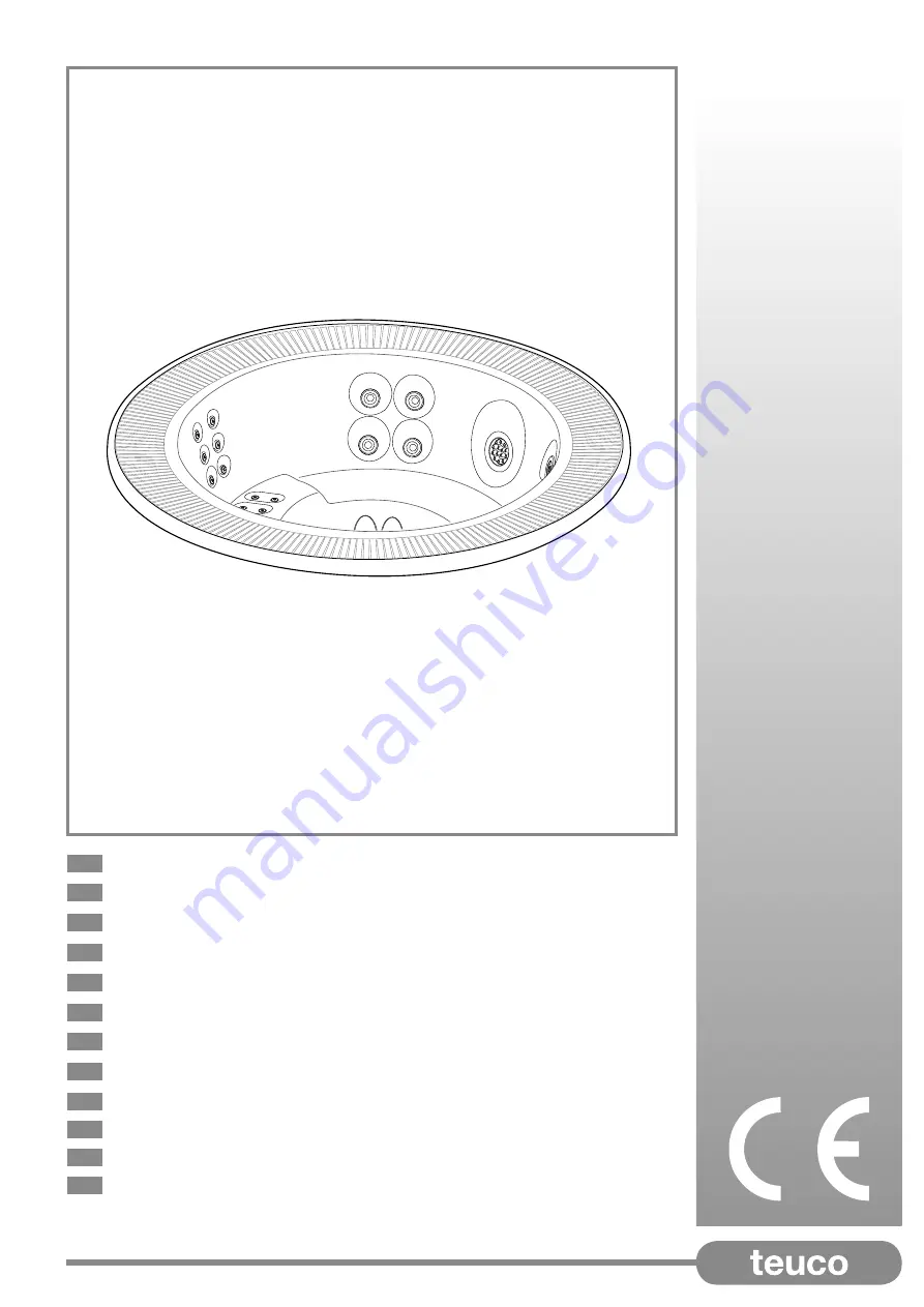 Teuco 620HU Assembly Instructions Manual Download Page 1